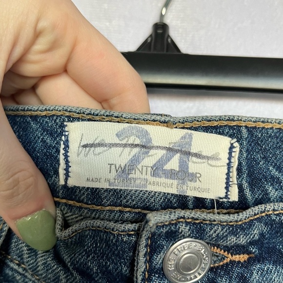 We The Free Straight Leg Jeans with Patterned Accents - Picture 5 of 6